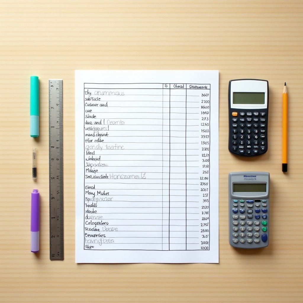 Materiali del corso di gestione budget con fogli di lavoro pratici
